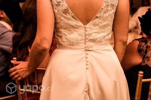 Vestido de novia estilo romántico