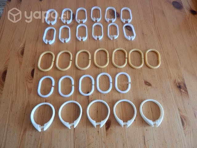 Ganchos para cortina de ducha (29) 2.500