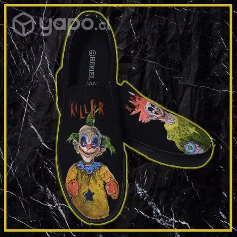Zapatillas pelicula "killer klowns"