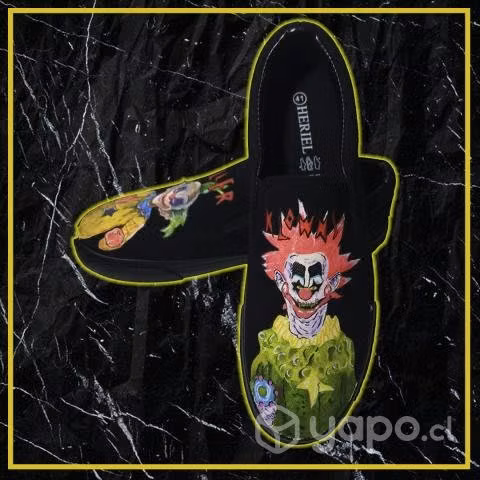 Zapatillas pelicula "killer klowns"