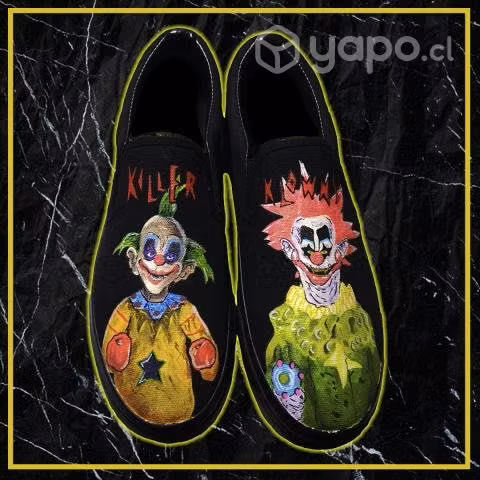 Zapatillas pelicula "killer klowns"