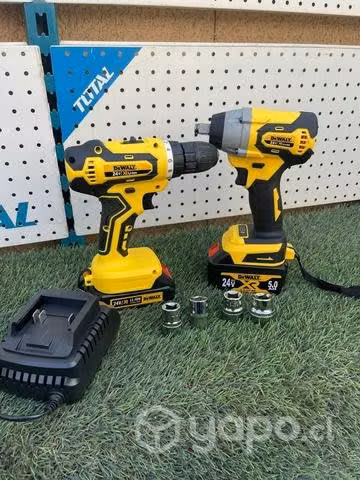 Kit Taladro y Llave de Impacto DEWALT