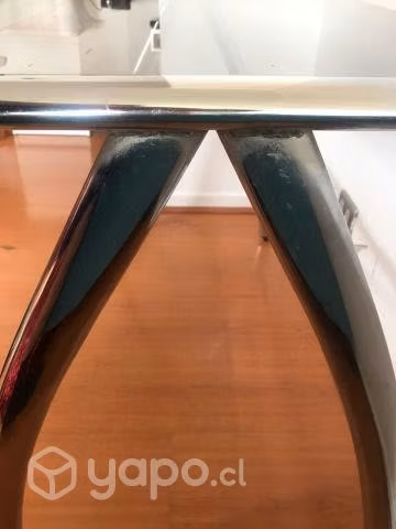 Escritorio Vidrio estructura Metalica