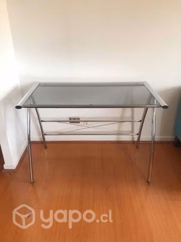 Escritorio Vidrio estructura Metalica