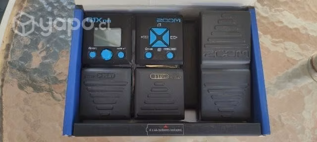 Zoom g1x pedalera multiefecto