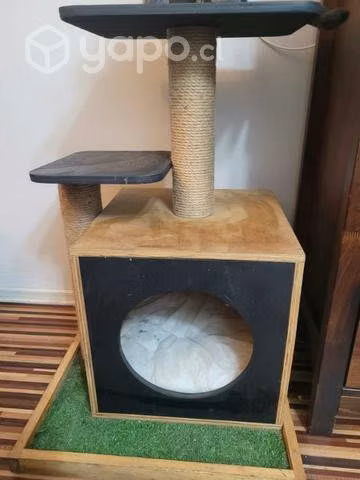 Rascador para gatitos de madera - Imagen 2
