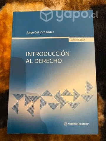 Libro Introducción al Derecho de Jorge Del Picó
