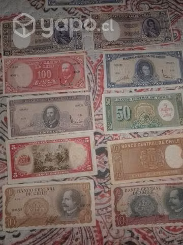 Billetes antiguos