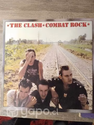 Disco de Vinilo: The Clash Combat Rock