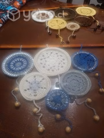 Colgantes a crochet - Imagen 5