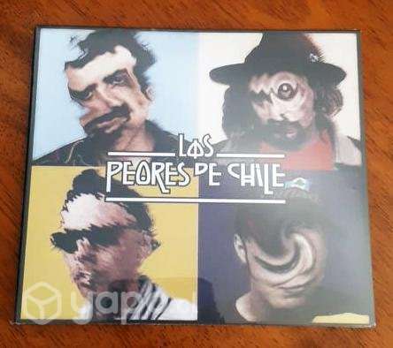 CD Los Peores de Chile + Libro el Peor de Chile