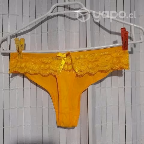 Calzón Amarillo Mostaza Talla XL Nuevo