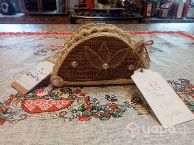 Manualidades en arpillera, un estilo elegante