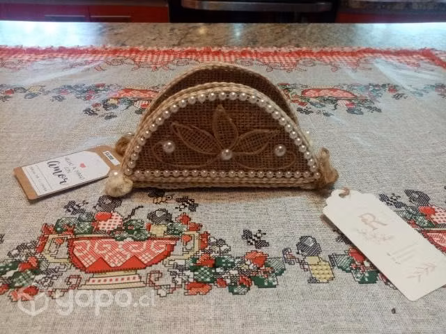 Manualidades en arpillera, un estilo elegante