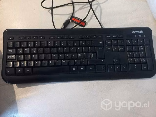 Microsoft Wired Keyboard 400 - Teclado para PC o M