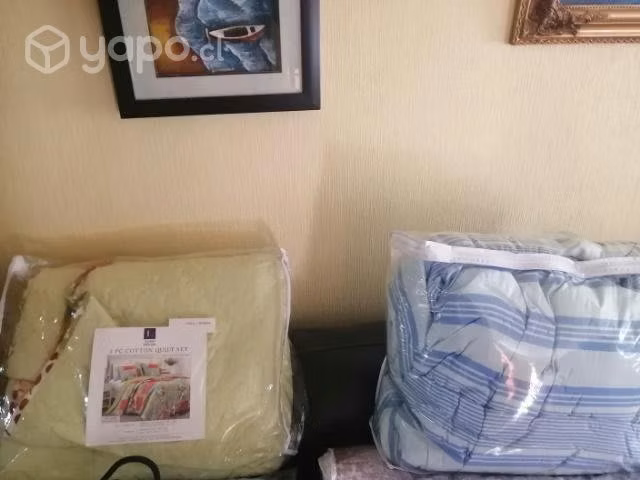 cobertores y cortinas