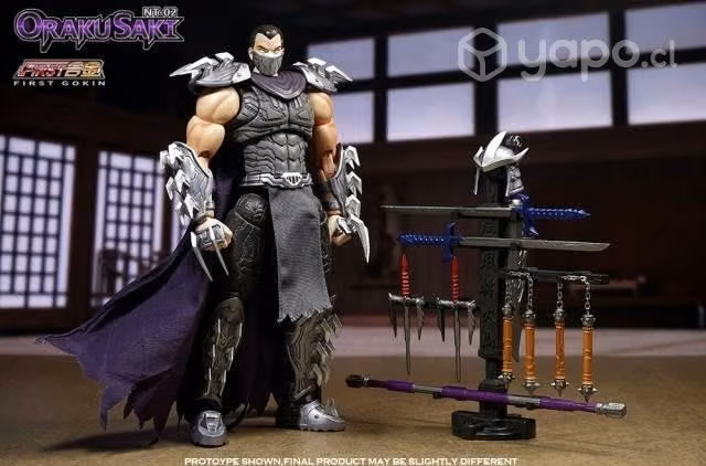 Shredder Tortugas Ninja TMNT - First Gokin - Imagen 5