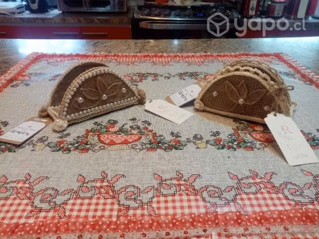 Manualidades en arpillera, un estilo elegante