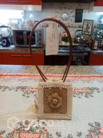 Manualidades en arpillera, un estilo elegante