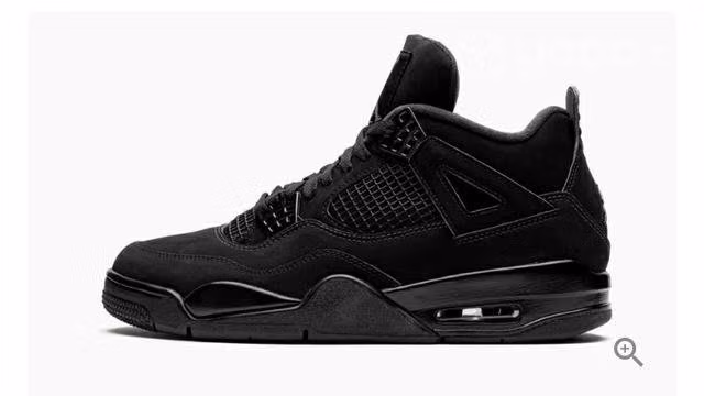 Jordan Retro 4 black cat