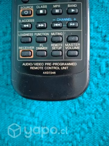 Pioneer control axd7246 ( receiver años 2000 )