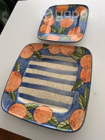 Fuentes ceramica pintada
