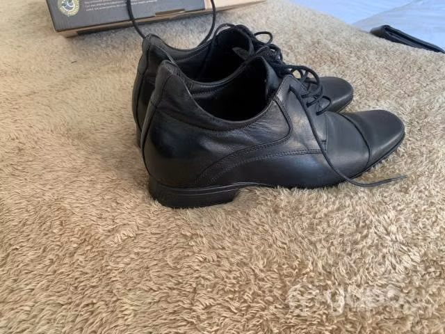 Zapato Hombre Manhattan Negro +7cms Max Denegri
