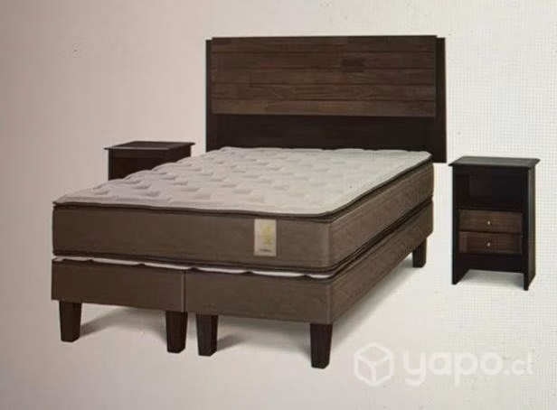 Set de dormitorio + cama Rosen