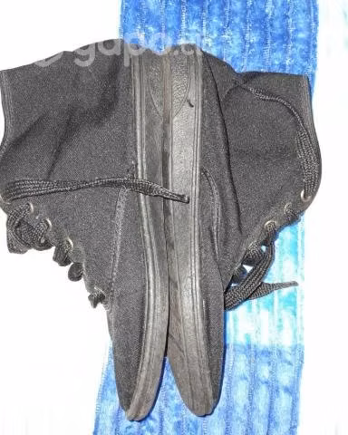 Zapatillas Negras Pamy N° 38 Usados - Imagen 4