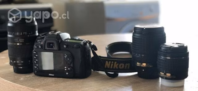 Nikon D7100, incluye 4 lentes y accesorios
