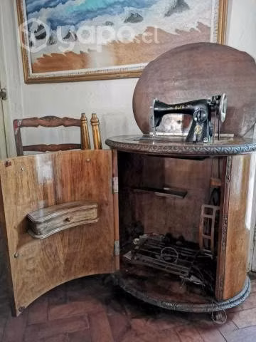 Mueble con maquina de coser ALFA - Imagen 2