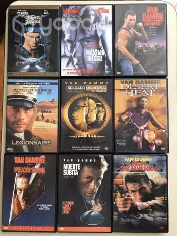 Pack 19 Dvd Películas Jean-claude Van Damme