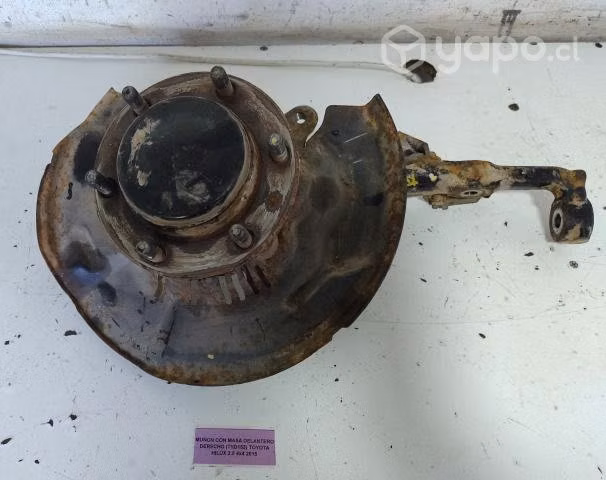 Muñón Con Masa Delantero Derecho (TYD153) Toyota