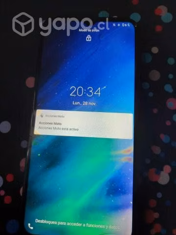 Motorola one fusion para repuesto