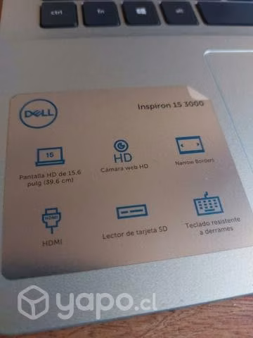 Notebook Dell Inspirion 15
