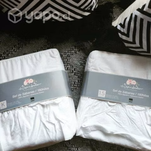 Sabanas de cama 180 hilos