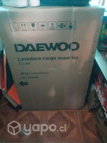 Lavadora de 8 kg