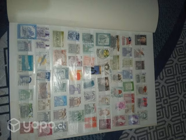 Colección de estampillas