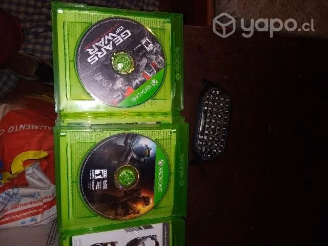 Juegos Xbox one halo 5 guardians y gear of war
