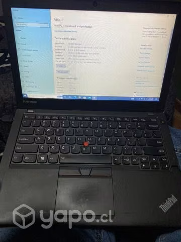 Notebook thinkpad i5