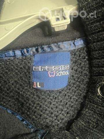 Chaleco Con Gorro Escolar Marca Efesis Talla L - Imagen 5