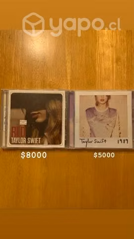 Cd Taylor Swift Red y 1989