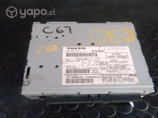 Radio volvo c30 2008