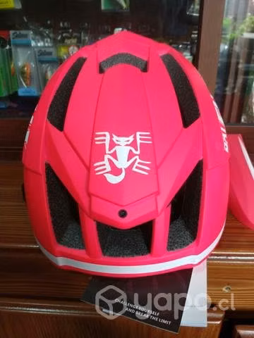 Casco mujer BatFox rosado M-L