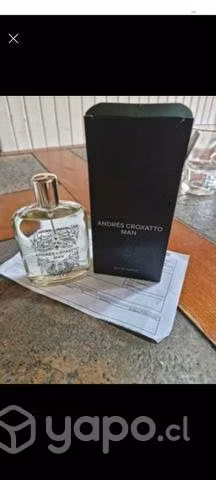 Perfume hombre andres crooxato