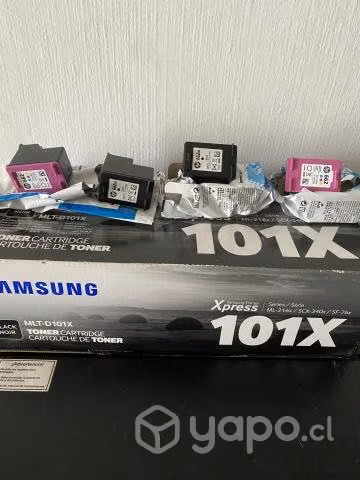 toner vacios hp y samsung