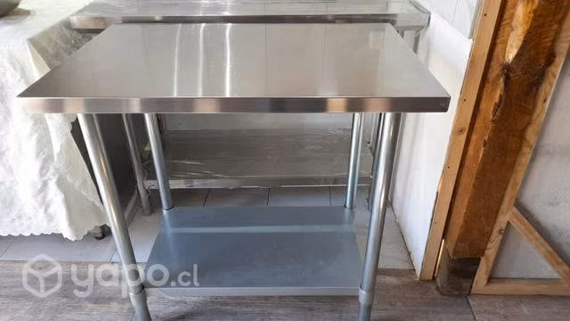 Mesón de acero para cocina