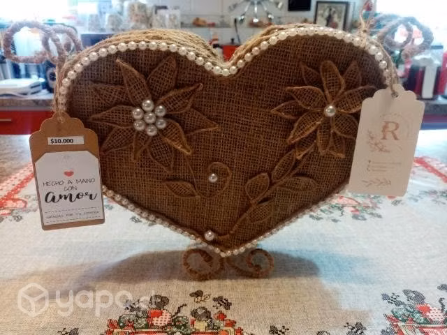 Manualidades en arpillera, un estilo elegante. - Imagen 3