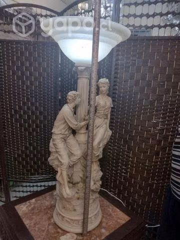 Lámpara de porcelana