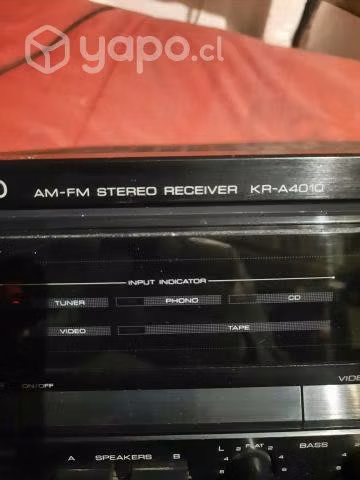 Receiver kenwood prácticamente nuevo